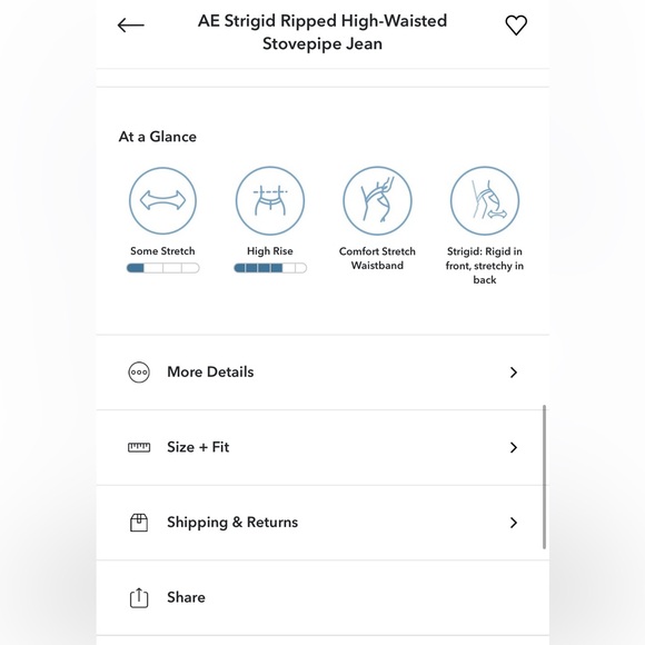 Strigid Ripped High Wasted Stovepipe Jeans - 10 - American Eagle - Picture 13 of 13